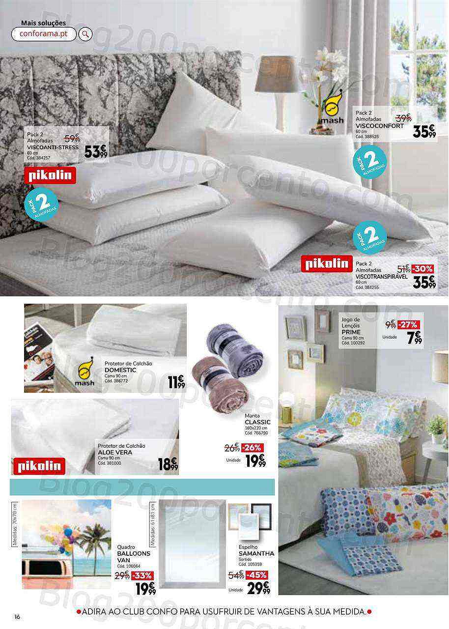 Antevisão Folheto CONFORAMA Promoções de 4 agosto a 31 agosto