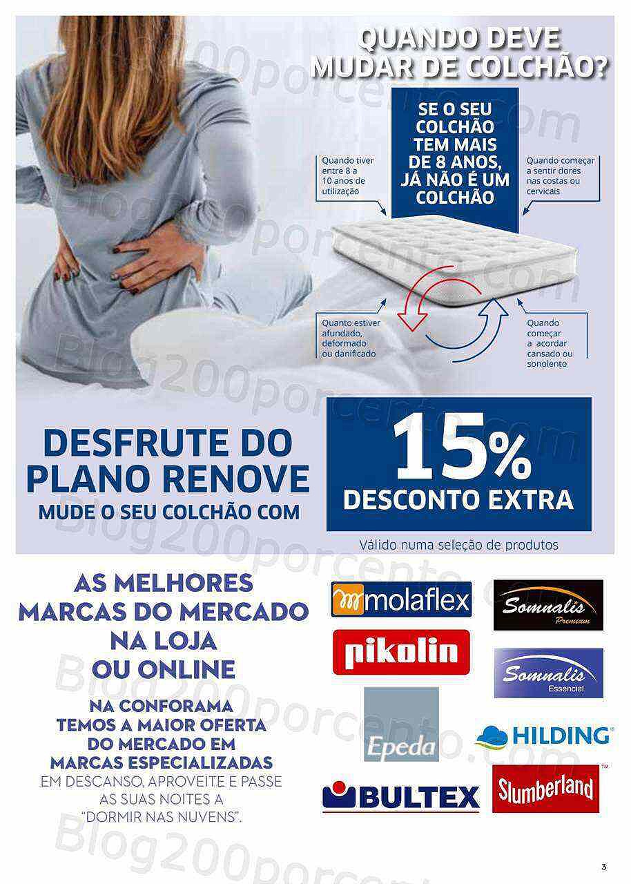 Antevisão Folheto CONFORAMA Promoções de 4 agosto a 31 agosto