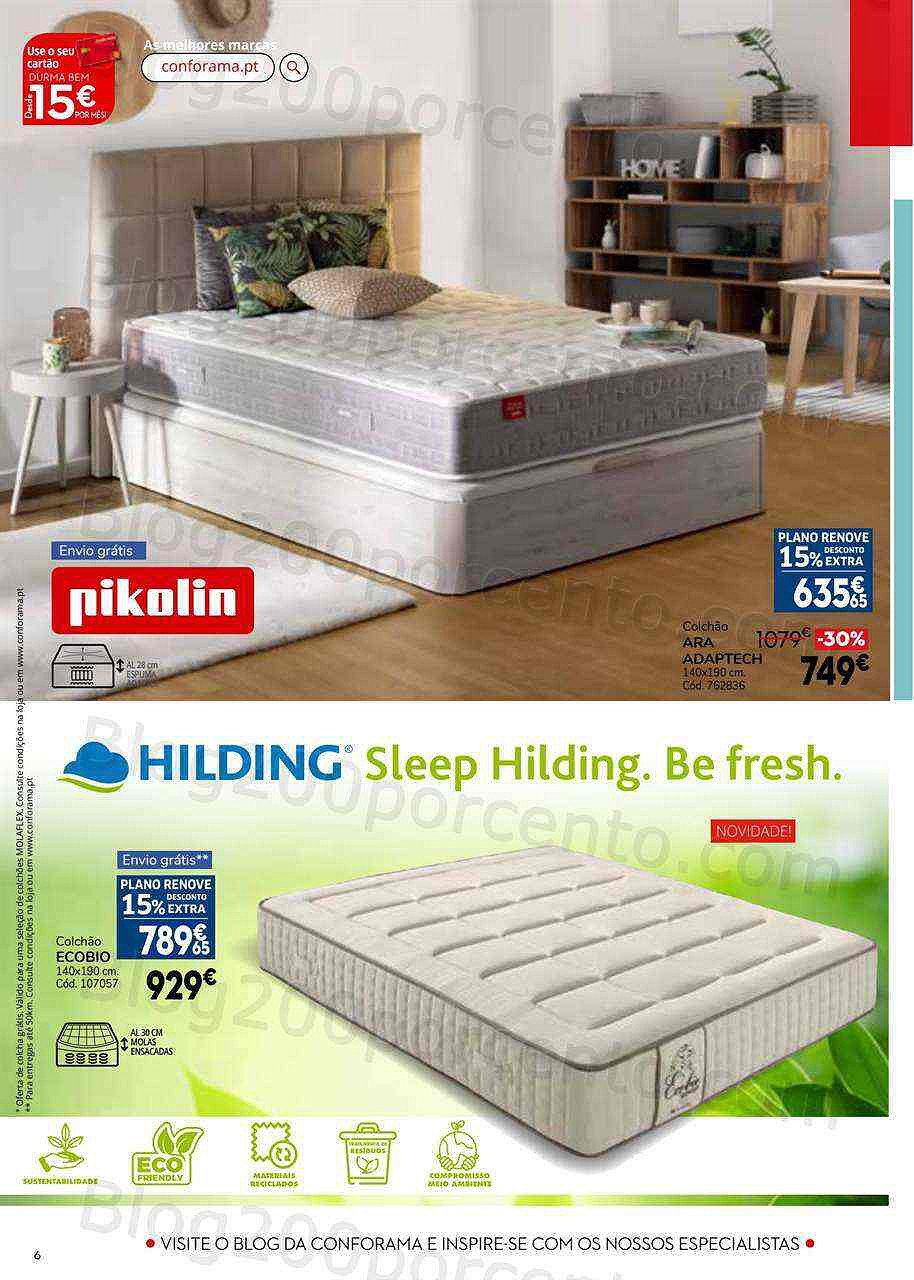 Antevisão Folheto CONFORAMA Promoções de 4 agosto a 31 agosto