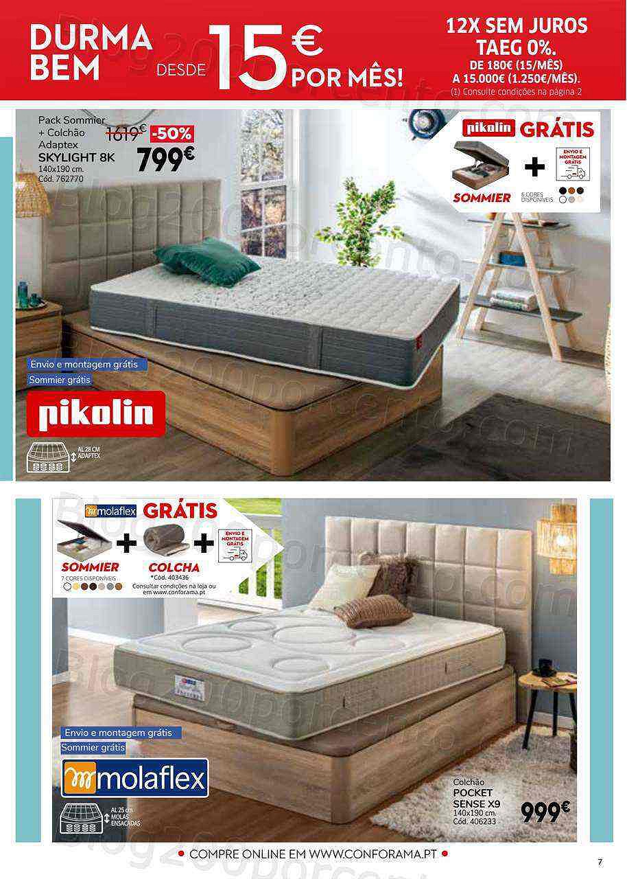 Antevisão Folheto CONFORAMA Promoções de 4 agosto a 31 agosto