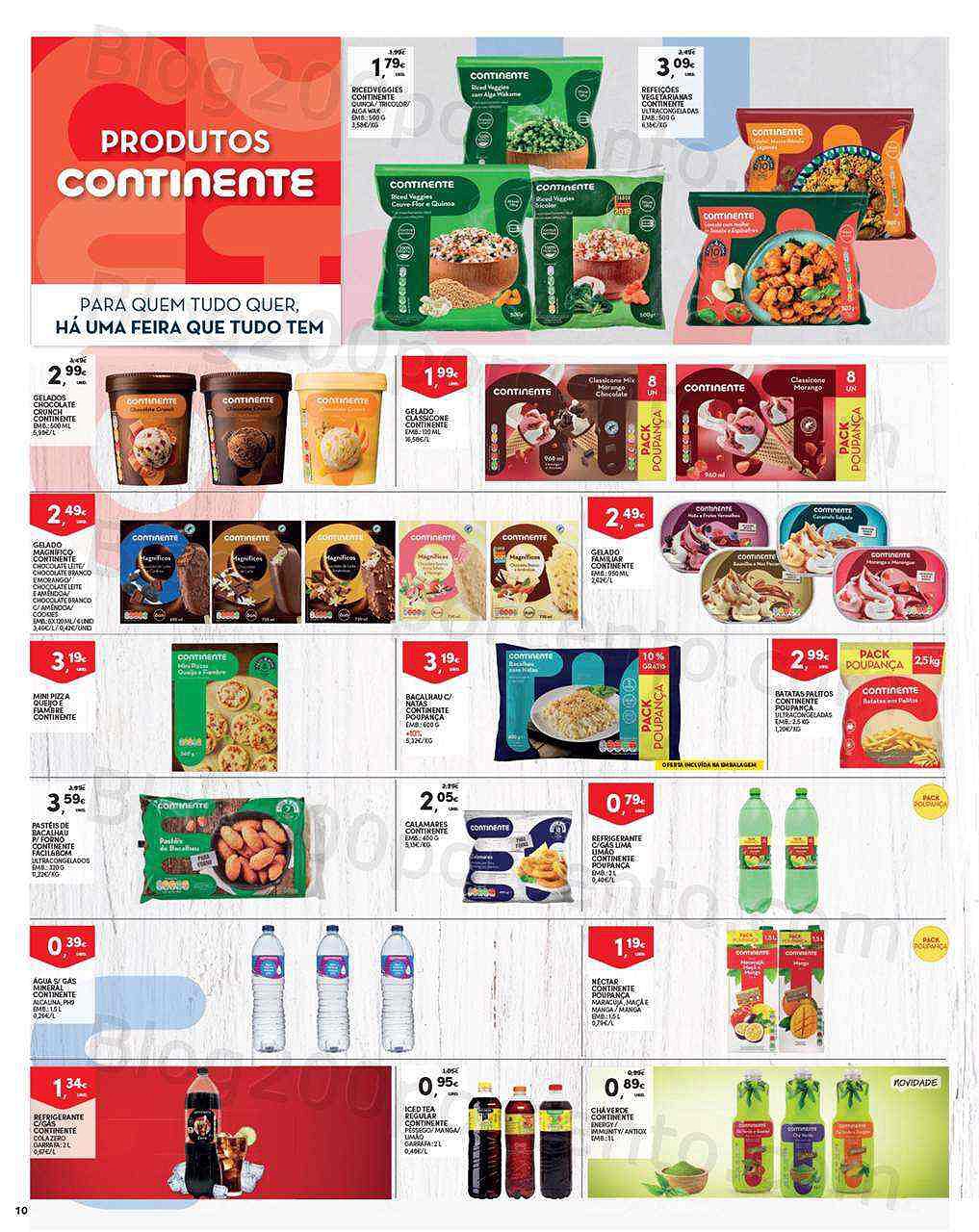 Antevisão Folheto CONTINENTE Madeira Promoções de 9 agosto a 15 agosto