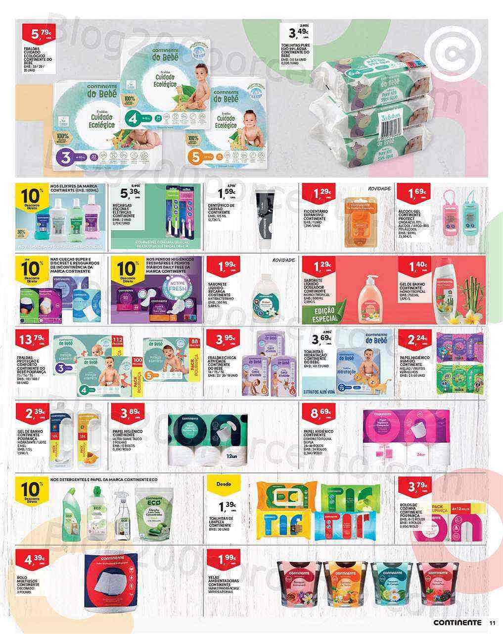 Antevisão Folheto CONTINENTE Madeira Promoções de 9 agosto a 15 agosto