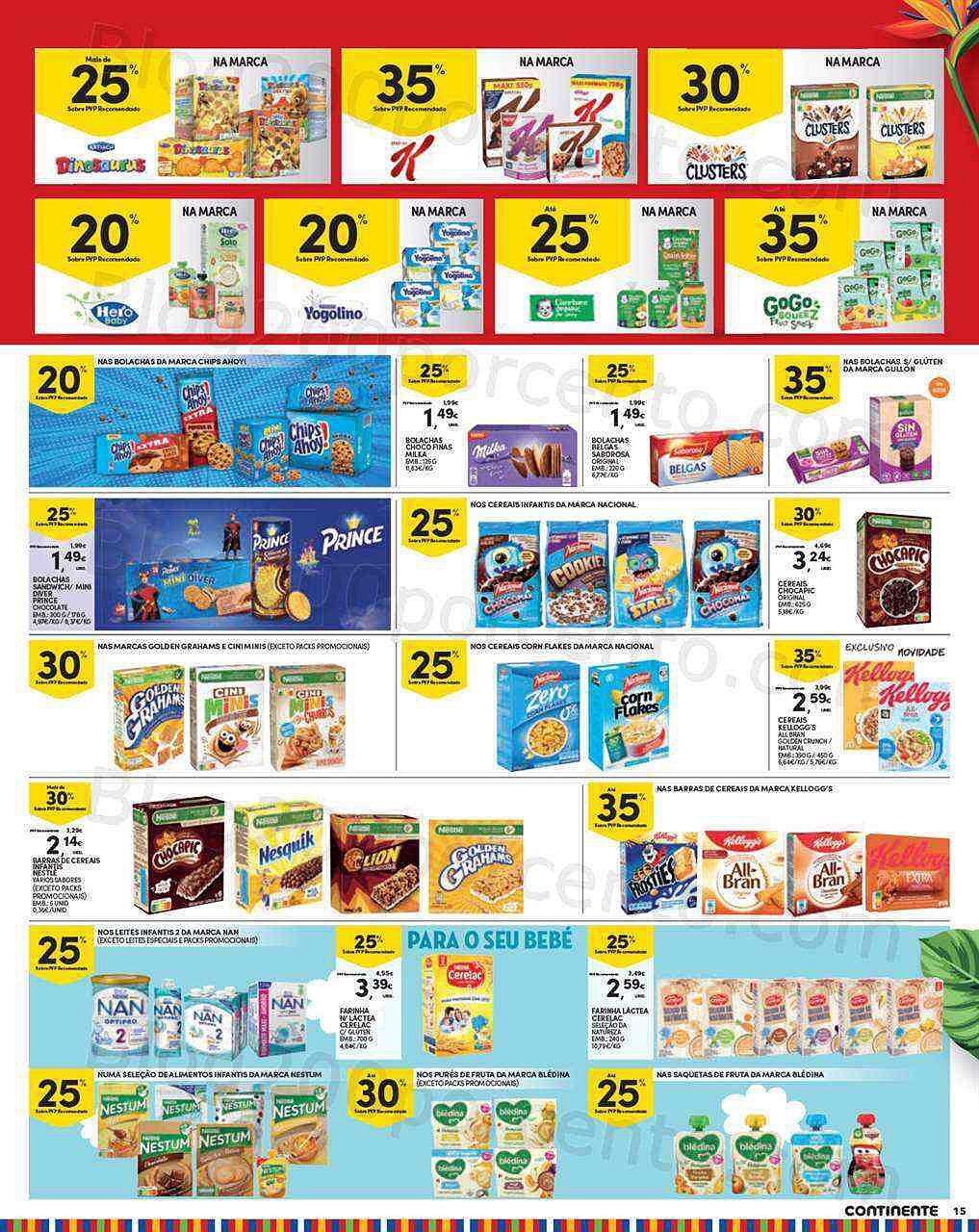 Antevisão Folheto CONTINENTE Madeira Promoções de 9 agosto a 15 agosto