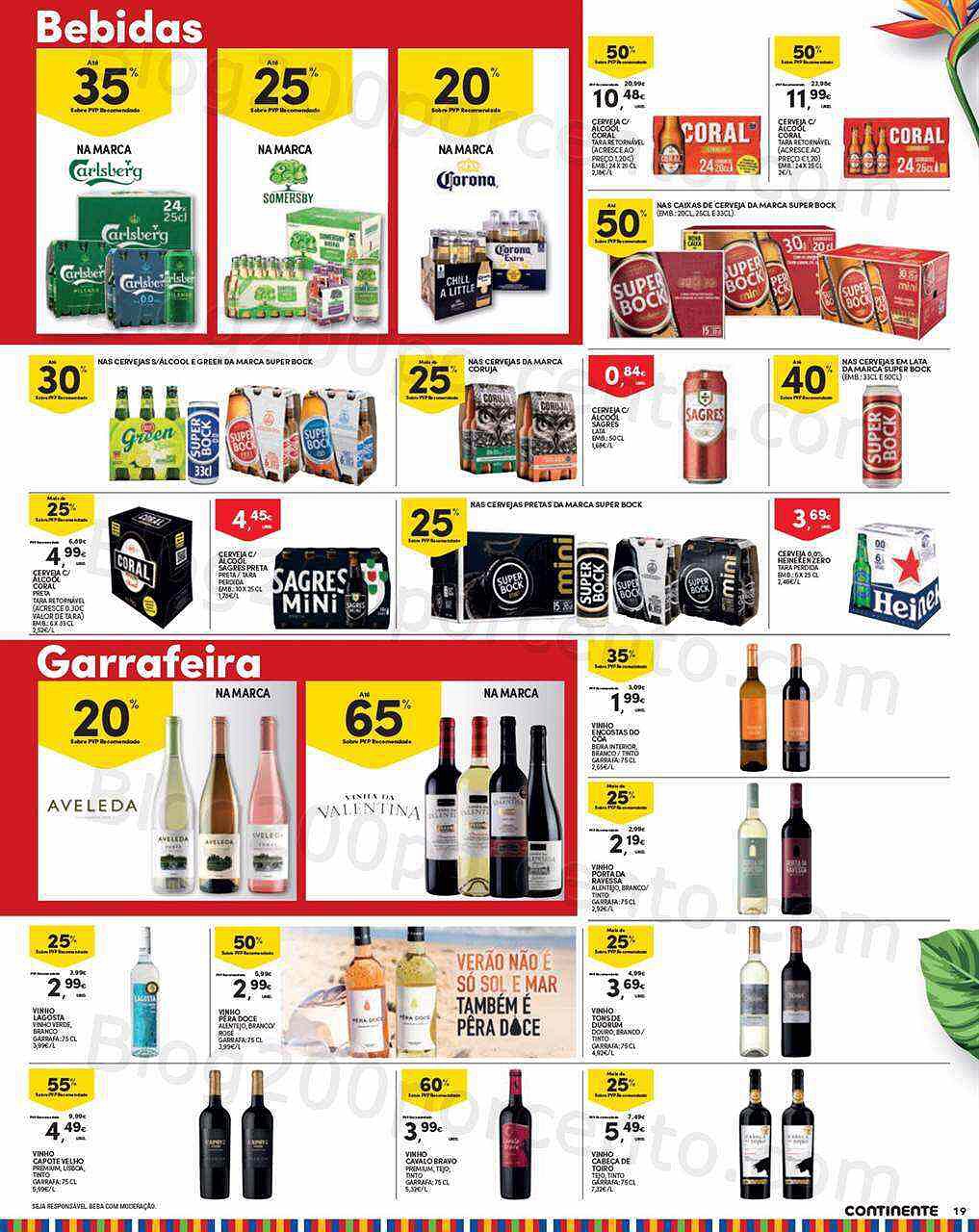 Antevisão Folheto CONTINENTE Madeira Promoções de 9 agosto a 15 agosto