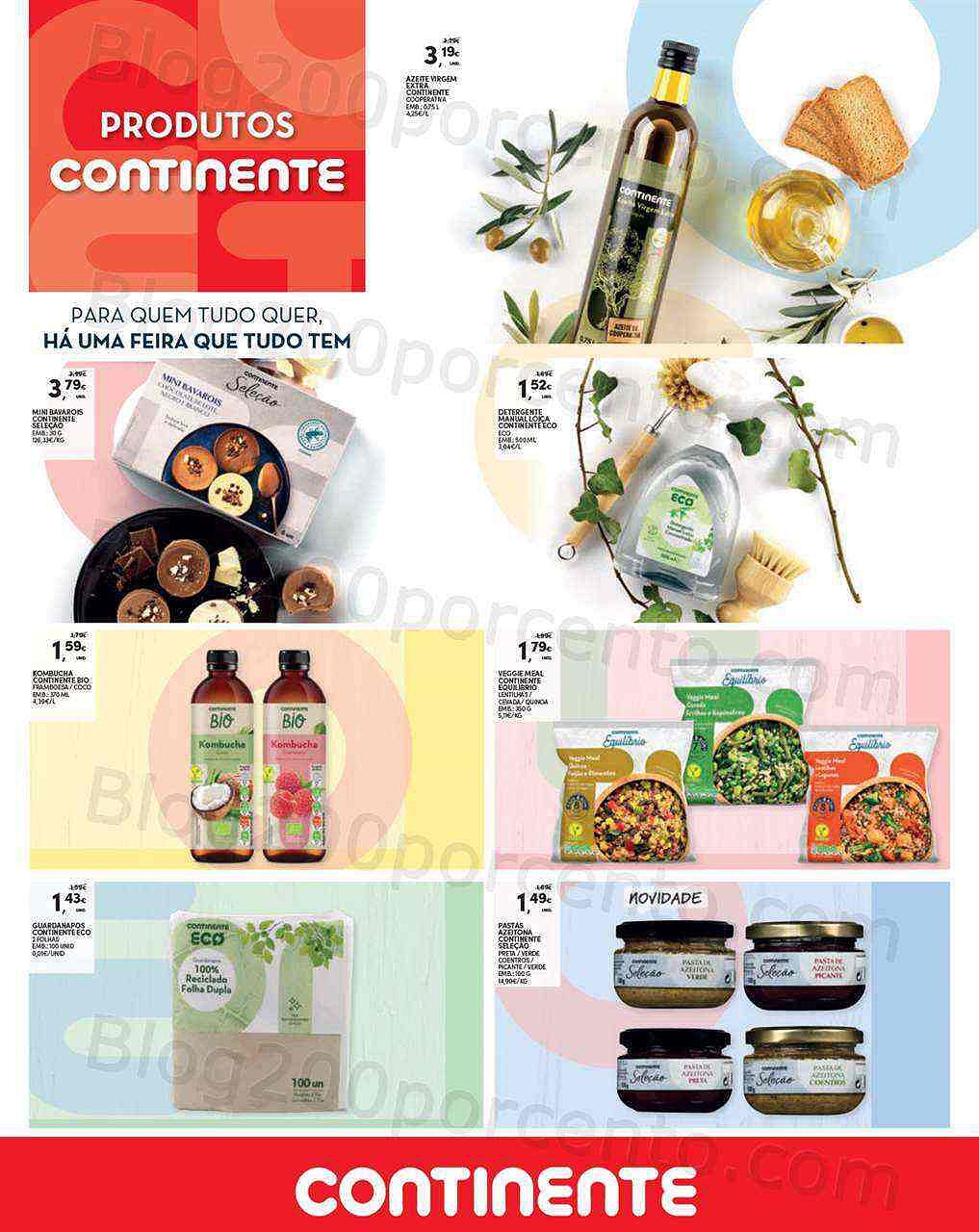 Antevisão Folheto CONTINENTE Madeira Promoções de 9 agosto a 15 agosto