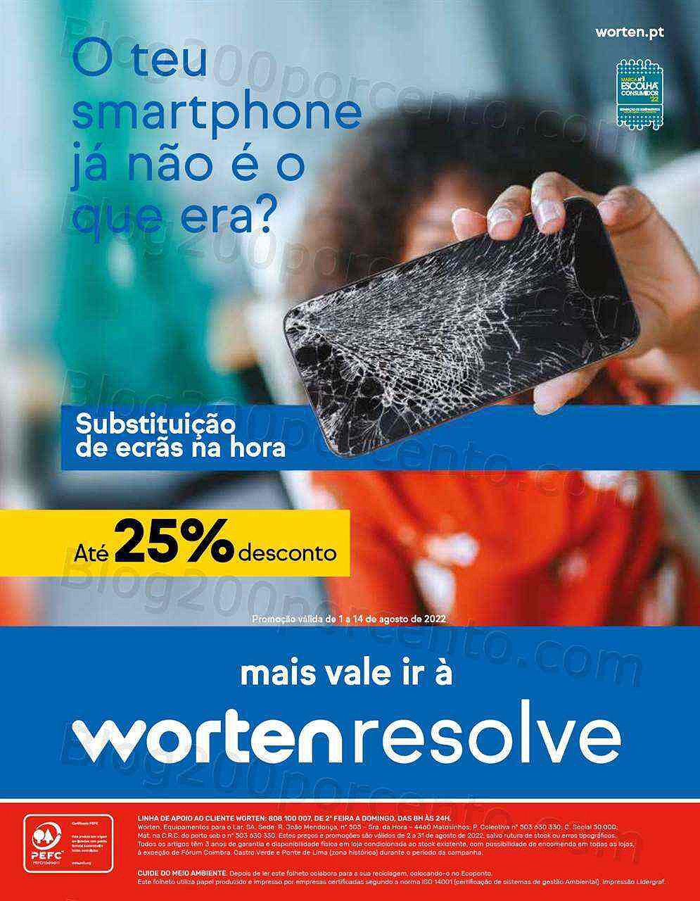 Antevisão Folheto WORTEN Mobile Promoções de 2 agosto a 31 agosto