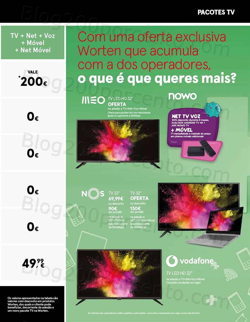 Antevisão Folheto WORTEN Mobile Promoções de 2 agosto a 31 agosto