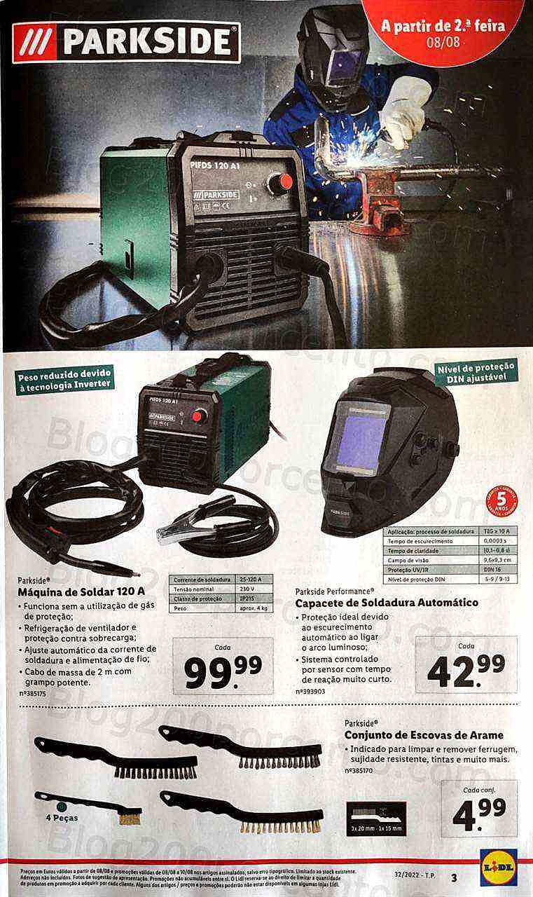 Antevisão Folheto LIDL Bazar Promoções a partir de 8 agosto