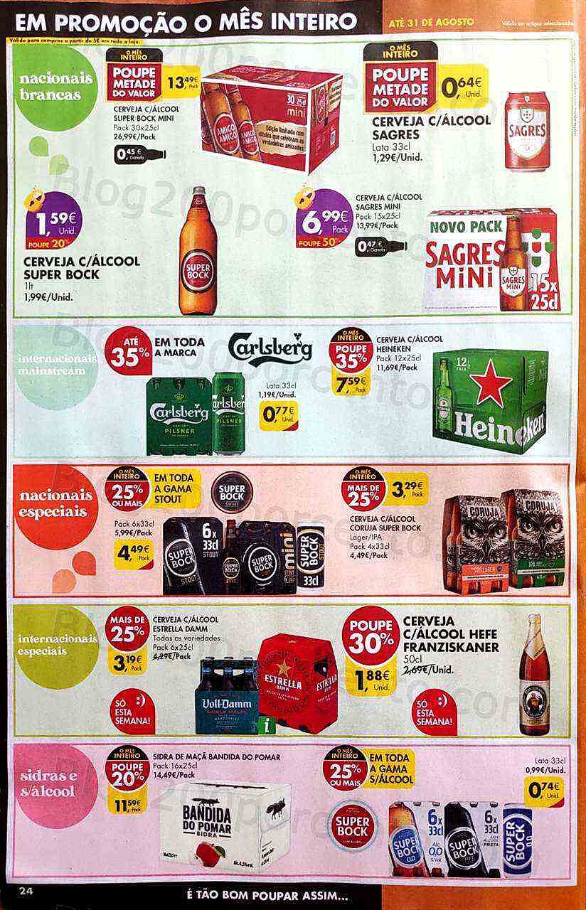 Antevisão Folheto PINGO DOCE Lojas Médias Promoções de 16 a 22 agosto