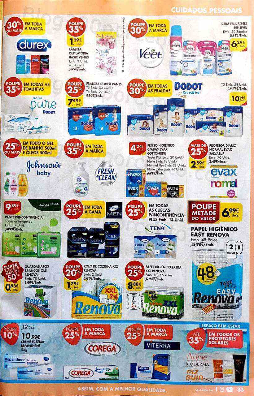 Antevisão Folheto PINGO DOCE Lojas Médias Promoções de 16 a 22 agosto