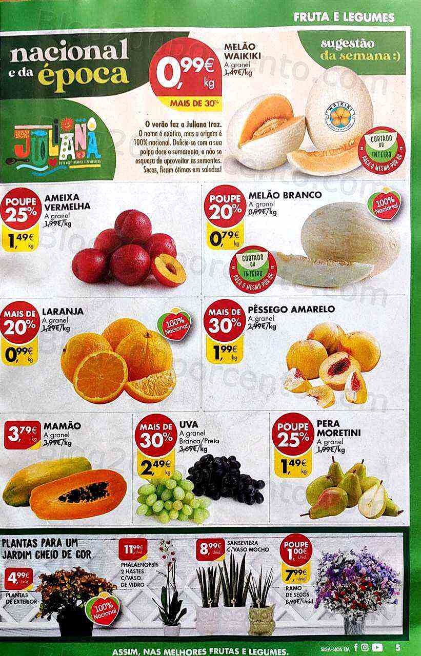 Antevisão Folheto PINGO DOCE Lojas Médias Promoções de 16 a 22 agosto