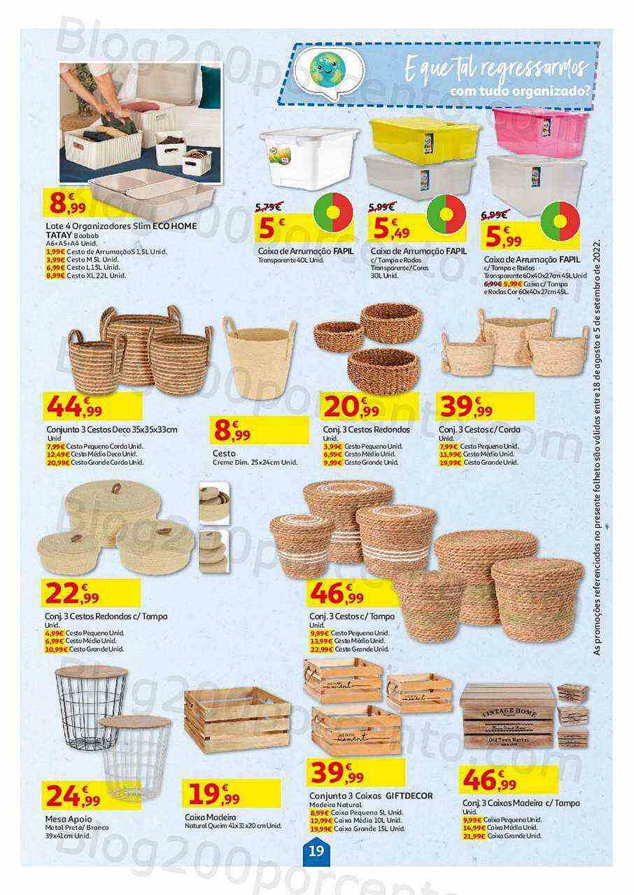 Antevisão Folheto AUCHAN Promoções de 18 agosto a 5 setembro