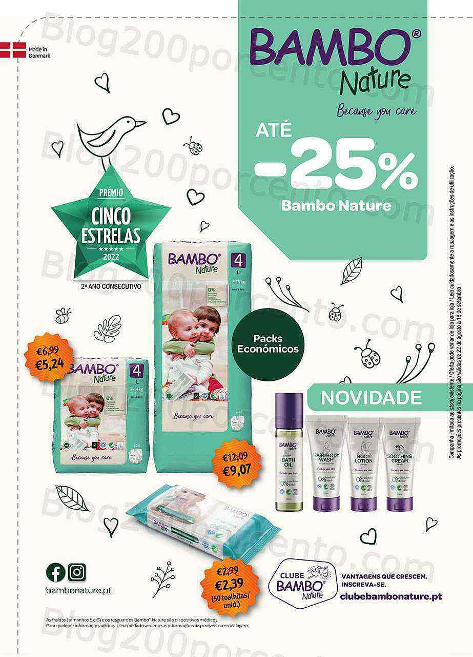 Antevisão Folheto AUCHAN Saúde e Bem-Estar Promoções de 22 agosto a 18 setembro