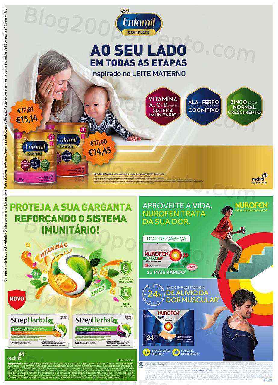 Antevisão Folheto AUCHAN Saúde e Bem-Estar Promoções de 22 agosto a 18 setembro