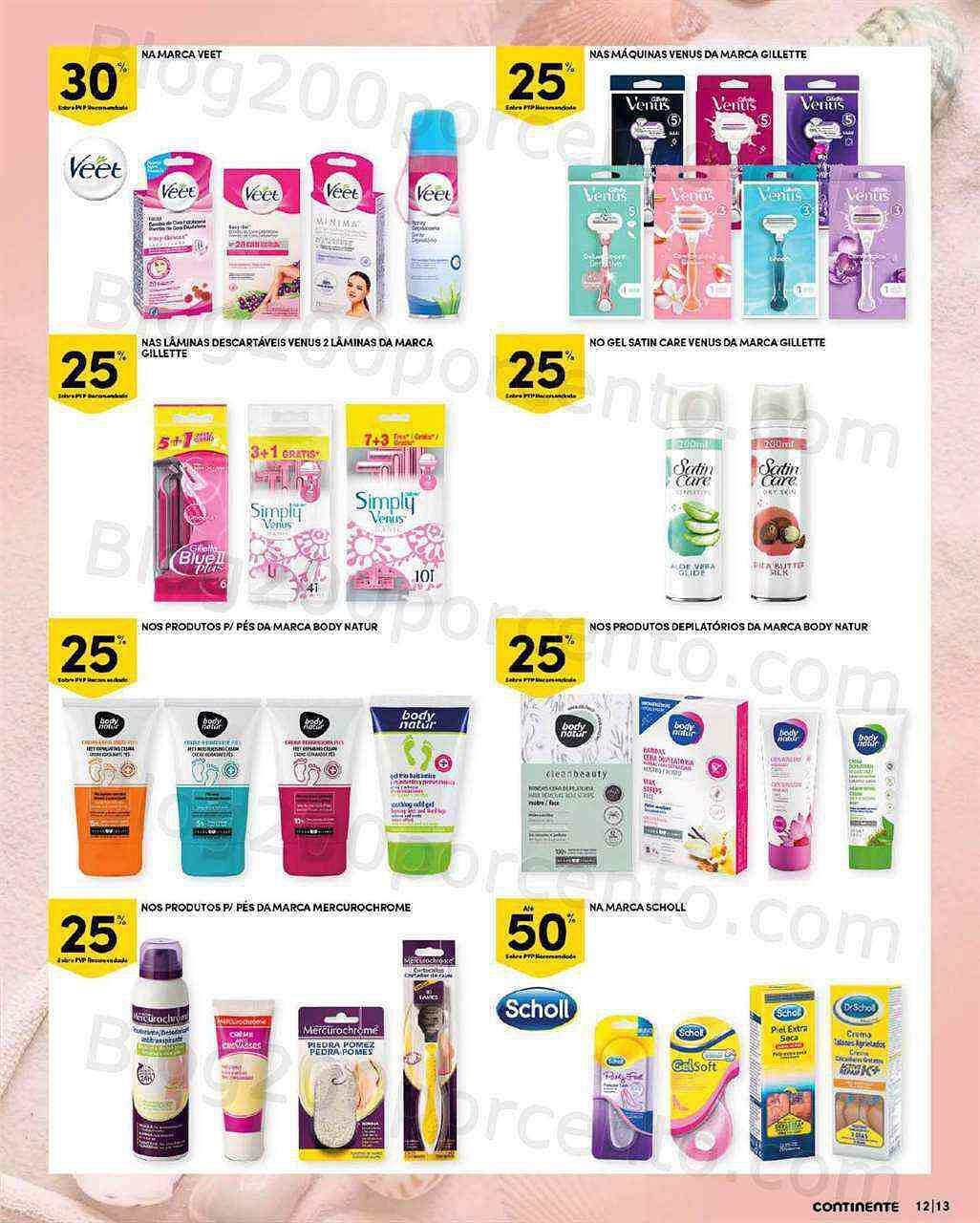 Antevisão Folheto CONTINENTE Beleza Verão Promoções de 9 agosto a 21 agosto