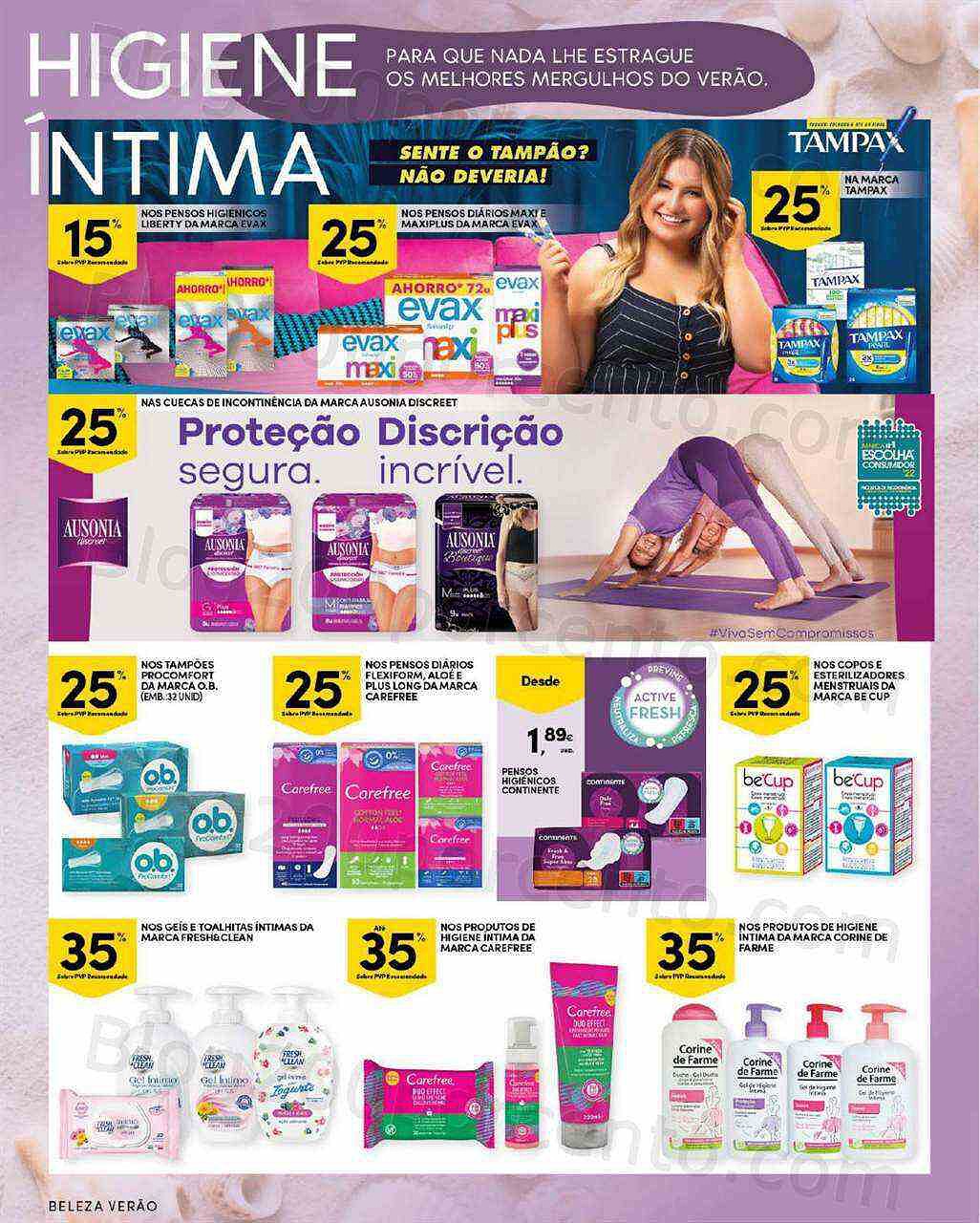 Antevisão Folheto CONTINENTE Beleza Verão Promoções de 9 agosto a 21 agosto