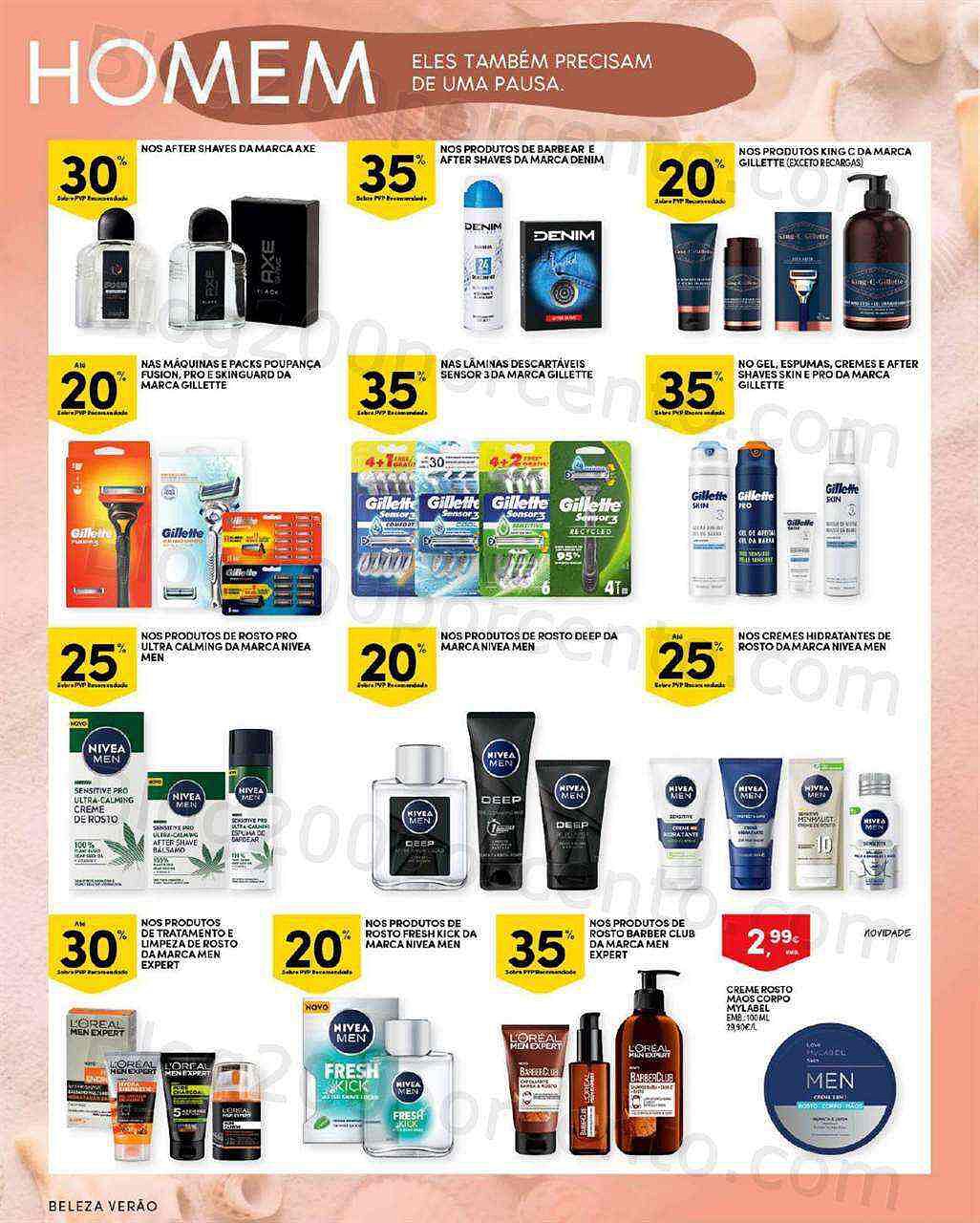 Antevisão Folheto CONTINENTE Beleza Verão Promoções de 9 agosto a 21 agosto