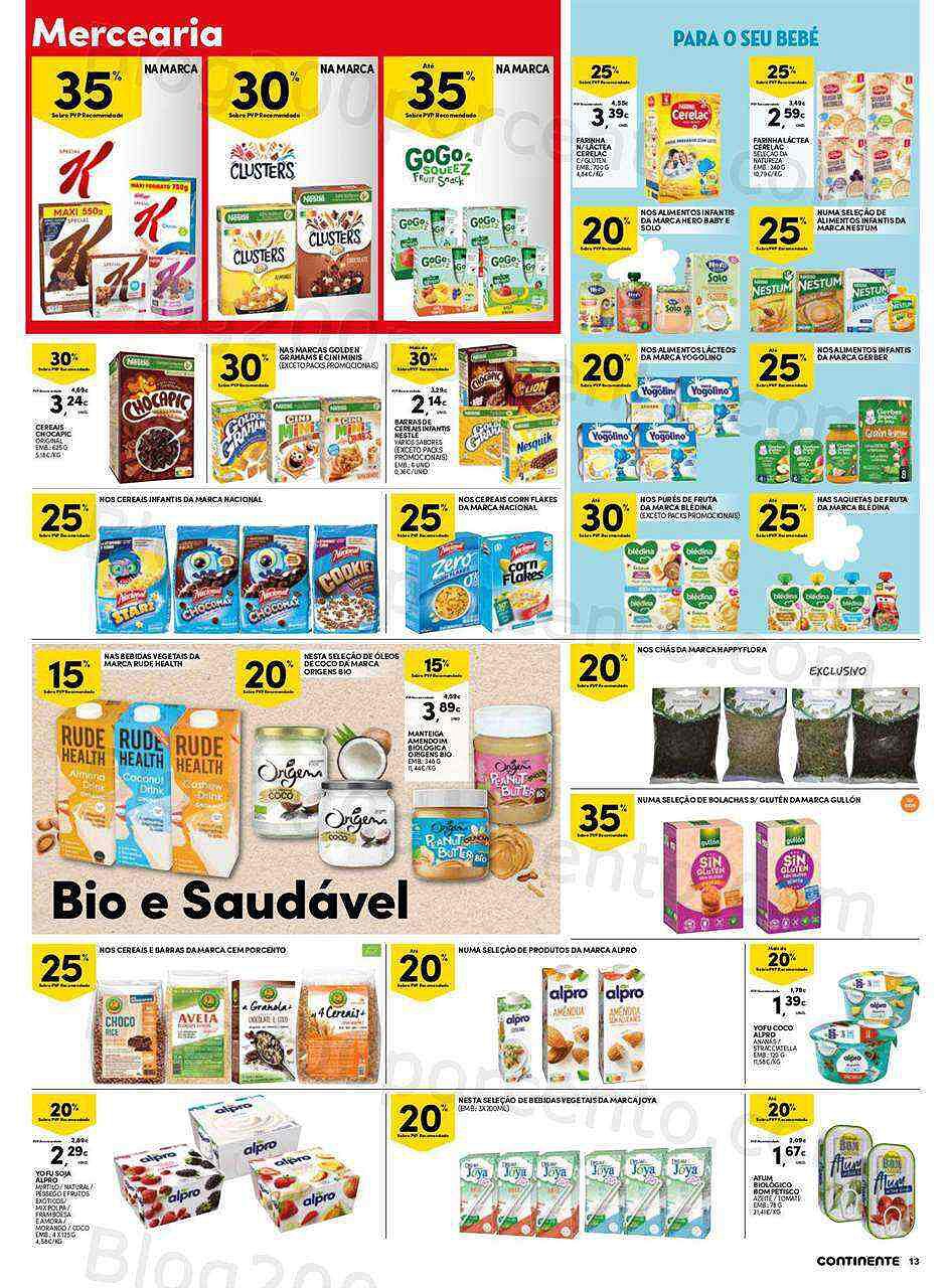 Antevisão Folheto CONTINENTE Bom Dia Promoções de 9 a 15 agosto