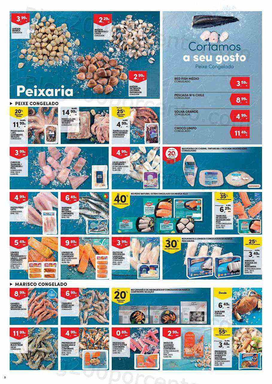 Antevisão Folheto CONTINENTE Frescos Promoções de 9 a 15 agosto