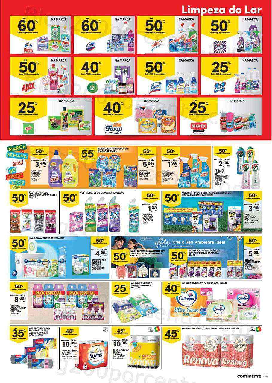 Antevisão Folheto CONTINENTE Hiper - Modelo Promoções de 9 a 15 agosto