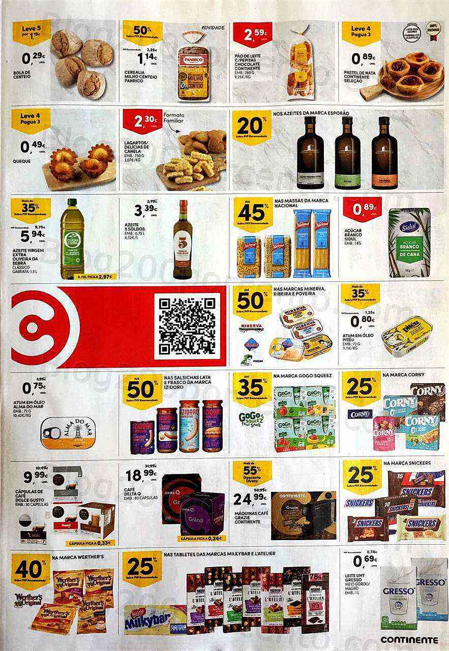 Antevisão Folheto CONTINENTE Promoções Fim de Semana - 19 a 22 agosto