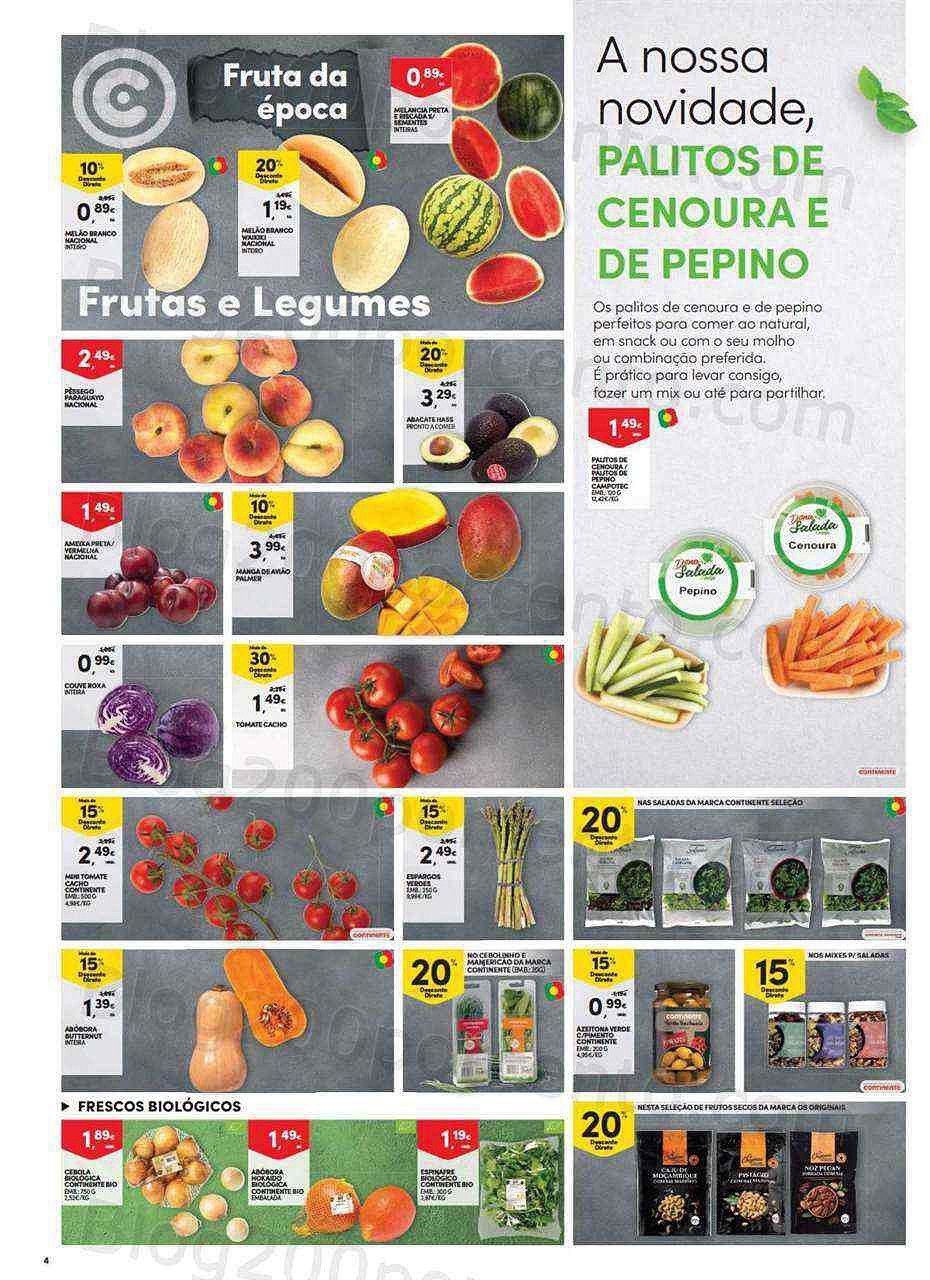 Antevisão Folheto CONTINENTE Bom Dia Promoções de 16 agosto a 22 agosto