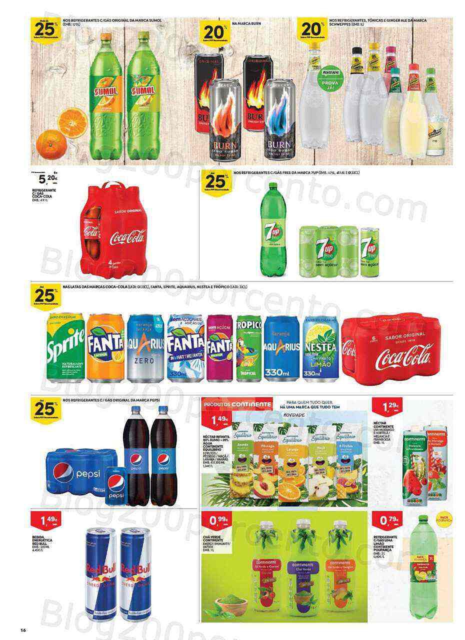 Antevisão Folheto CONTINENTE Bom Dia Promoções de 16 agosto a 22 agosto