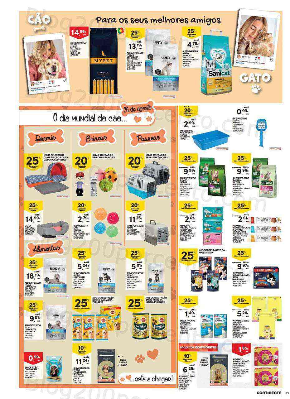 Antevisão Folheto CONTINENTE Bom Dia Promoções de 16 agosto a 22 agosto