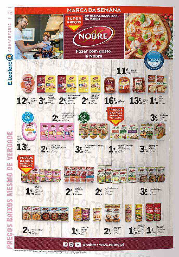 Antevisão Folheto E-LECLERC Promoções de 11 agosto a 17 agosto