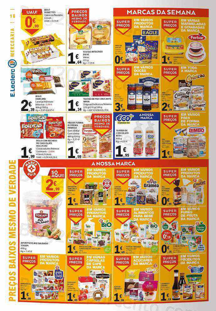 Antevisão Folheto E-LECLERC Promoções de 11 agosto a 17 agosto