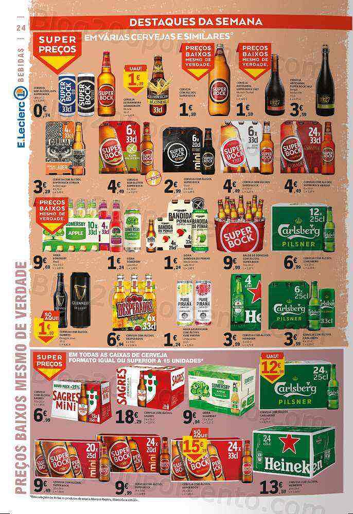 Antevisão Folheto E-LECLERC Promoções de 11 agosto a 17 agosto