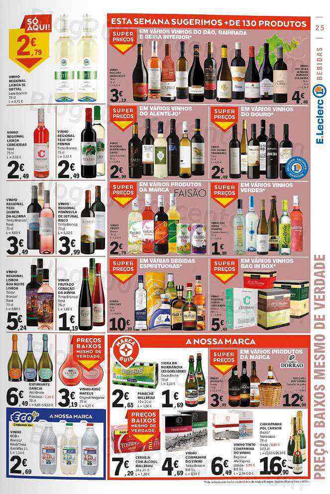 Antevisão Folheto E-LECLERC Promoções de 11 agosto a 17 agosto