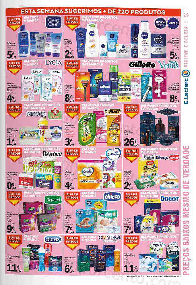 Antevisão Folheto E-LECLERC Promoções de 11 agosto a 17 agosto