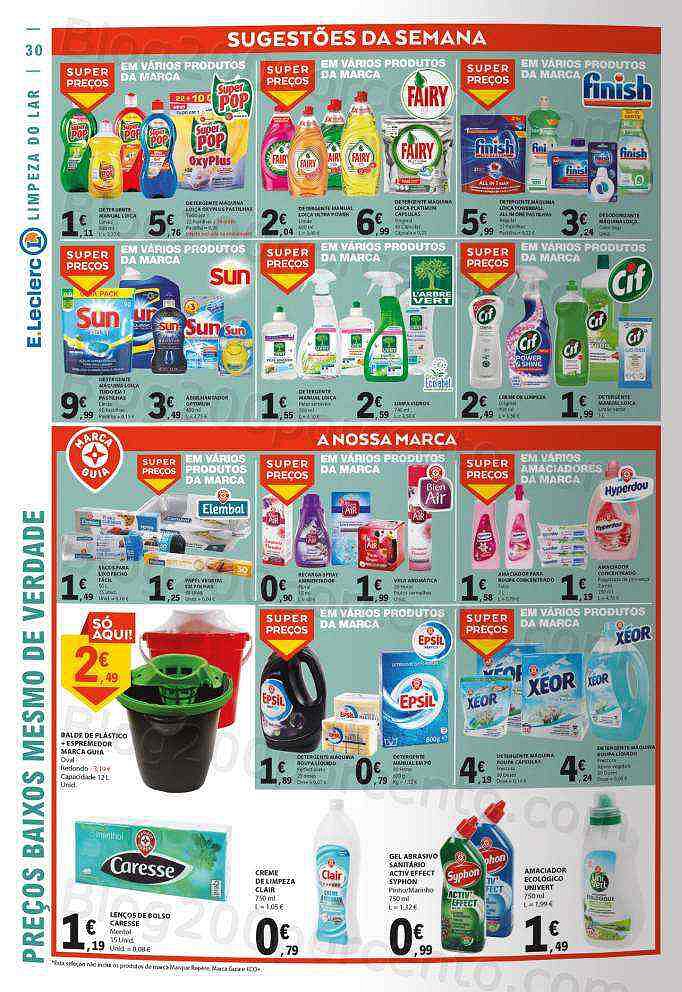 Antevisão Folheto E-LECLERC Promoções de 11 agosto a 17 agosto