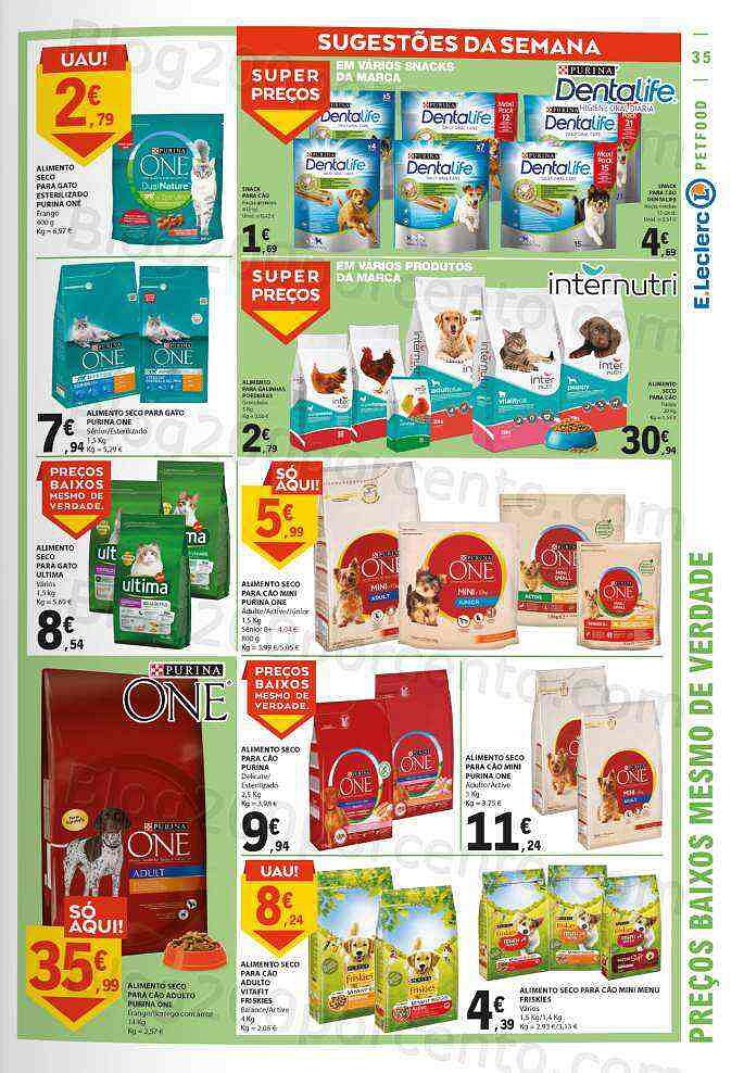 Antevisão Folheto E-LECLERC Promoções de 11 agosto a 17 agosto