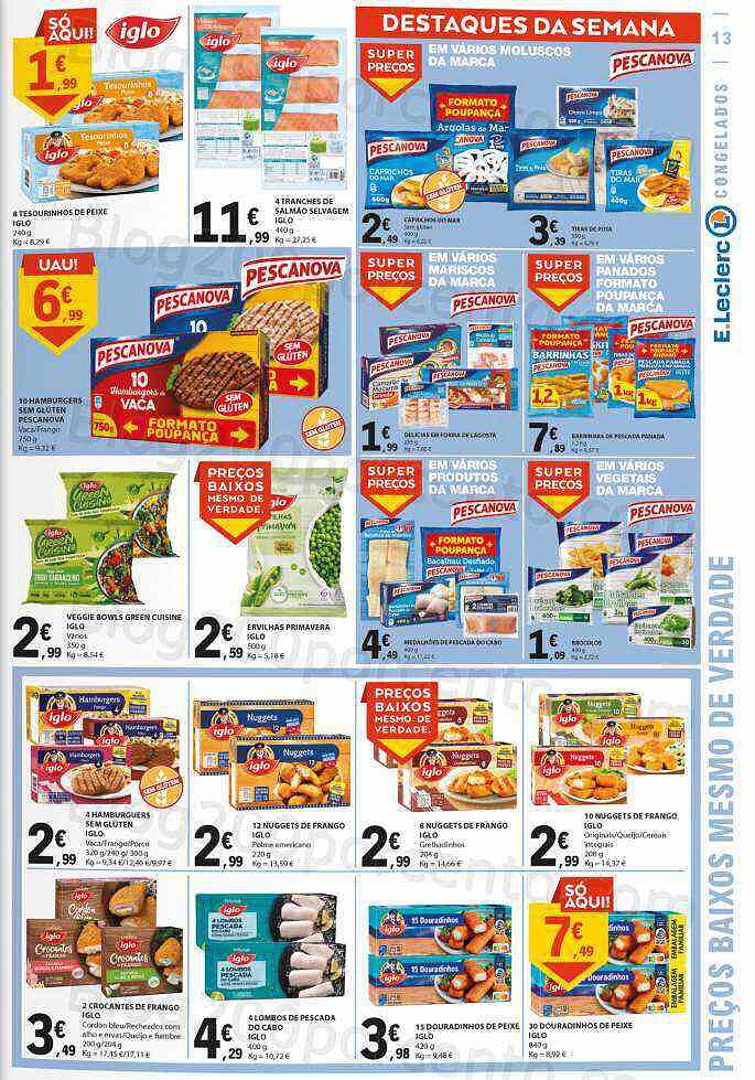 Antevisão Folheto E-LECLERC Promoções de 18 agosto a 24 agosto
