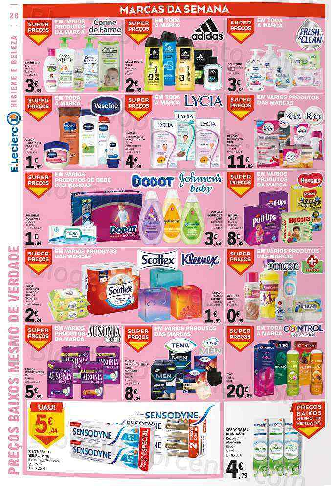 Antevisão Folheto E-LECLERC Promoções de 18 agosto a 24 agosto
