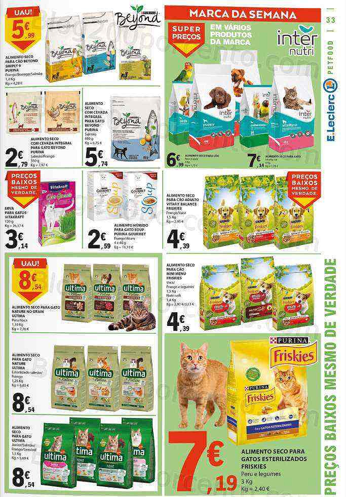 Antevisão Folheto E-LECLERC Promoções de 18 agosto a 24 agosto