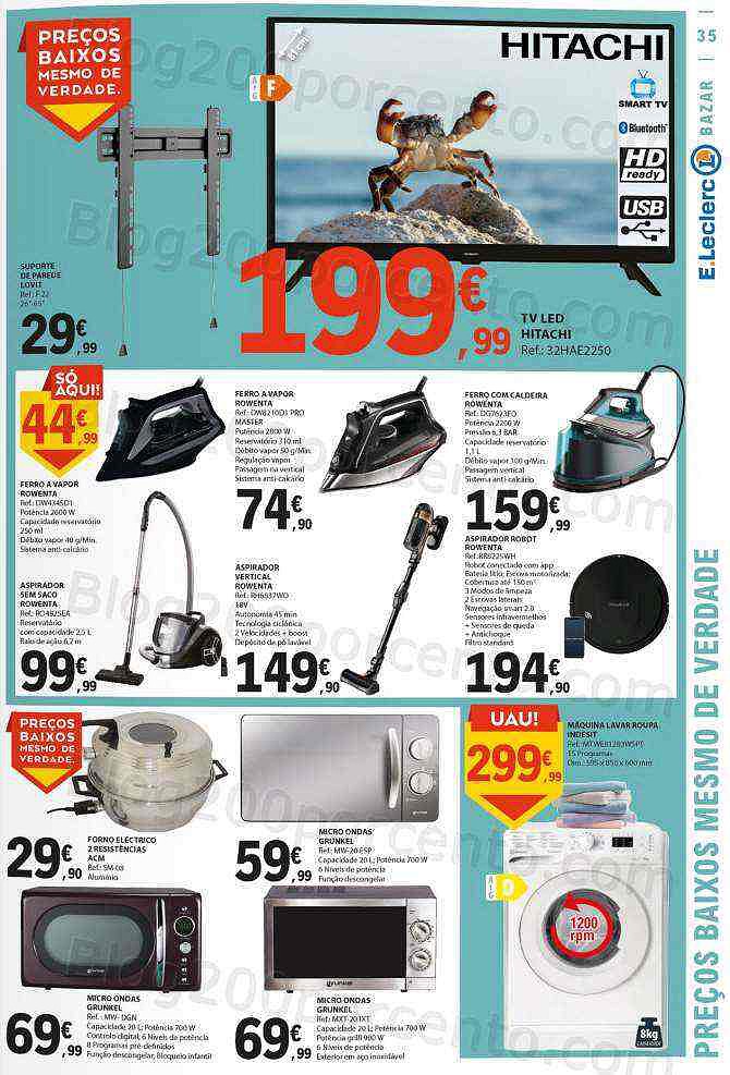 Antevisão Folheto E-LECLERC Promoções de 18 agosto a 24 agosto