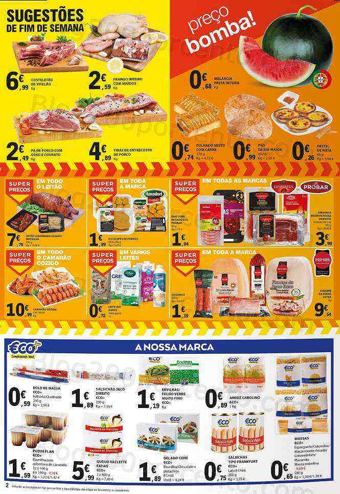 Antevisão Folheto E-LECLERC Promoções Fim de Semana - 12 a 14 agosto