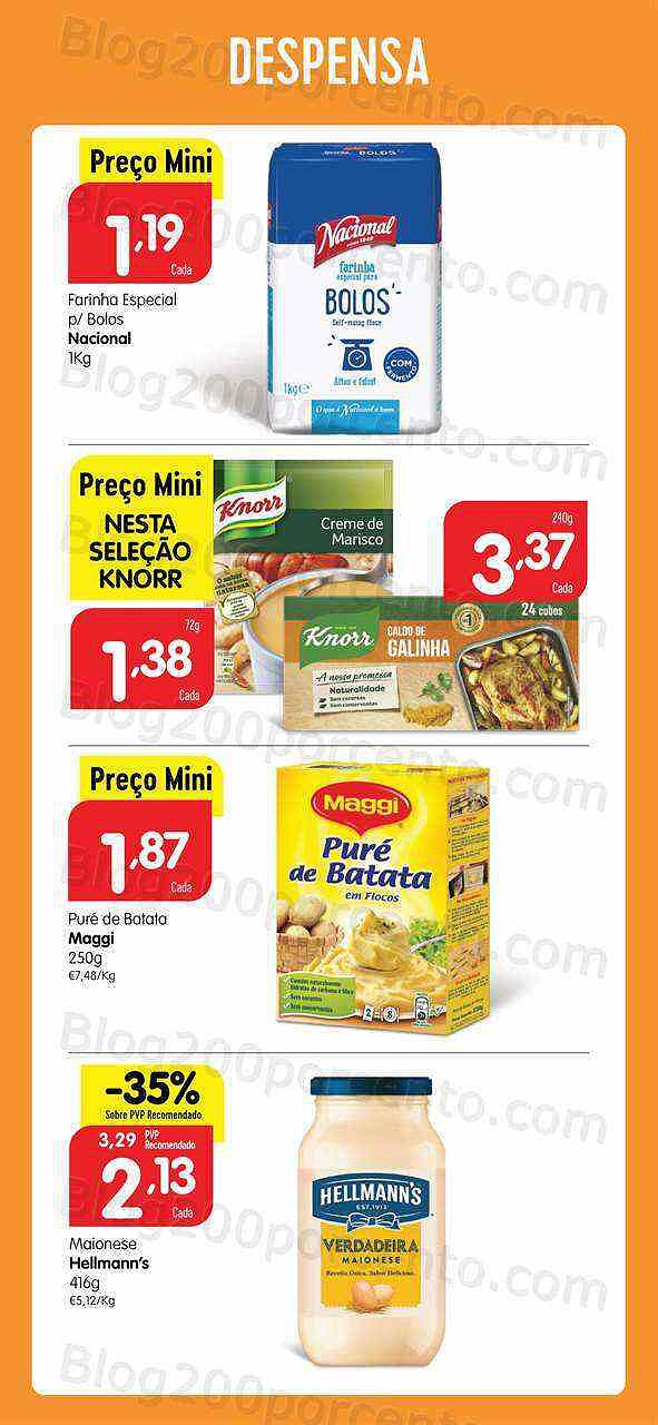 Antevisão Folheto MINIPREÇO Extra Promoções de 11 a 17 agosto
