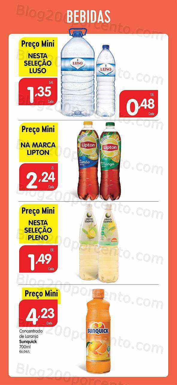 Antevisão Folheto MINIPREÇO Extra Promoções de 11 a 17 agosto