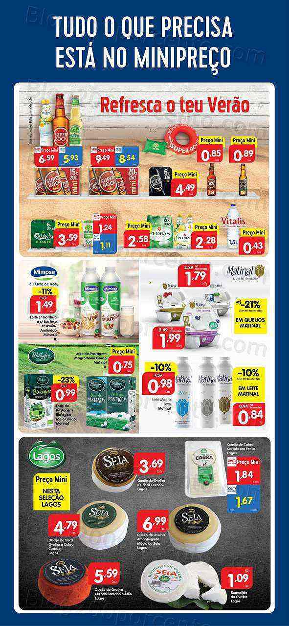 Antevisão Folheto MINIPREÇO Extra Promoções de 11 a 17 agosto