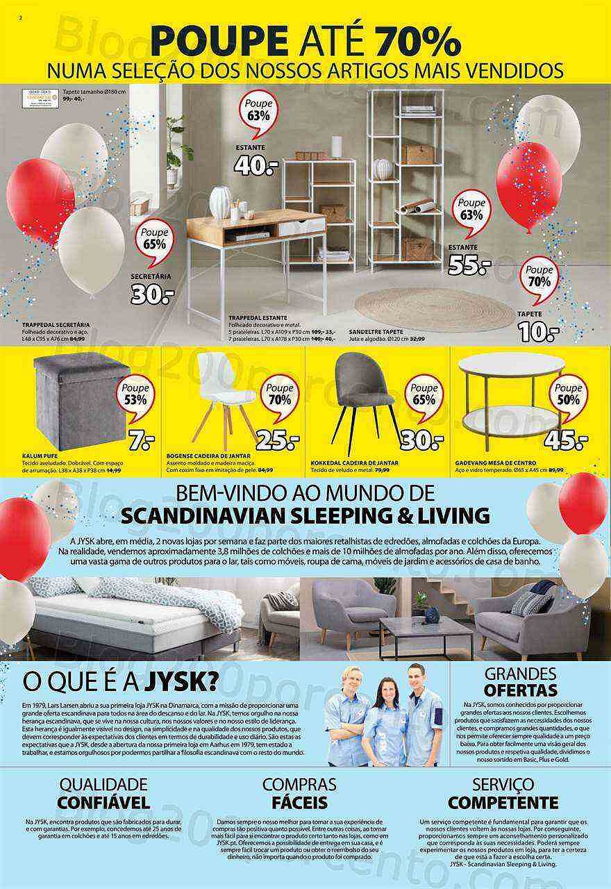 Antevisão Folheto JYSK Promoções de 18 agosto a 24 agosto