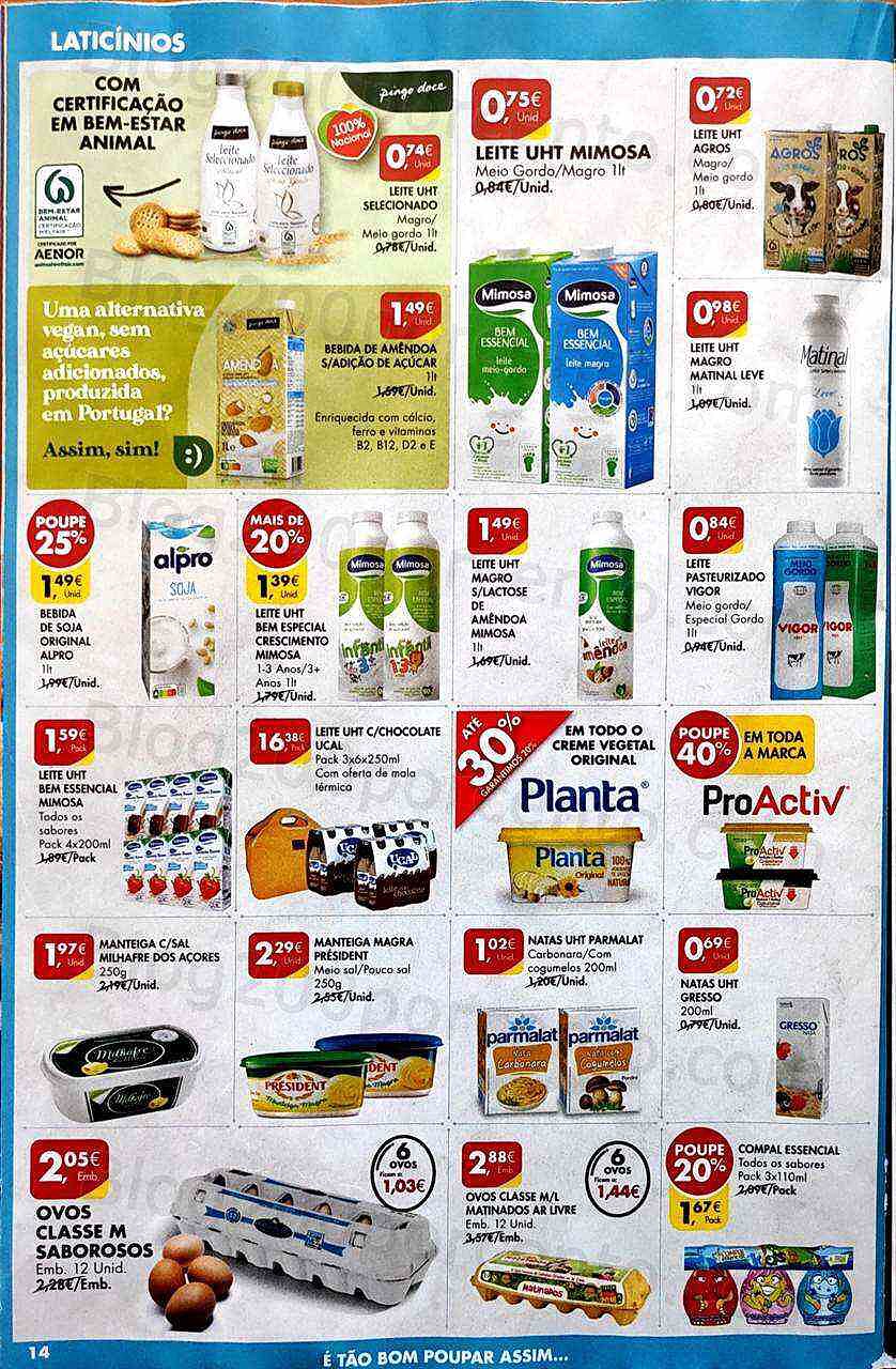 Antevisão Folheto PINGO DOCE Mercearia Promoções de 9 agosto a 15 agosto