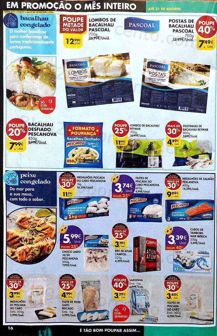 Antevisão Folheto PINGO DOCE Mercearia Promoções de 9 agosto a 15 agosto