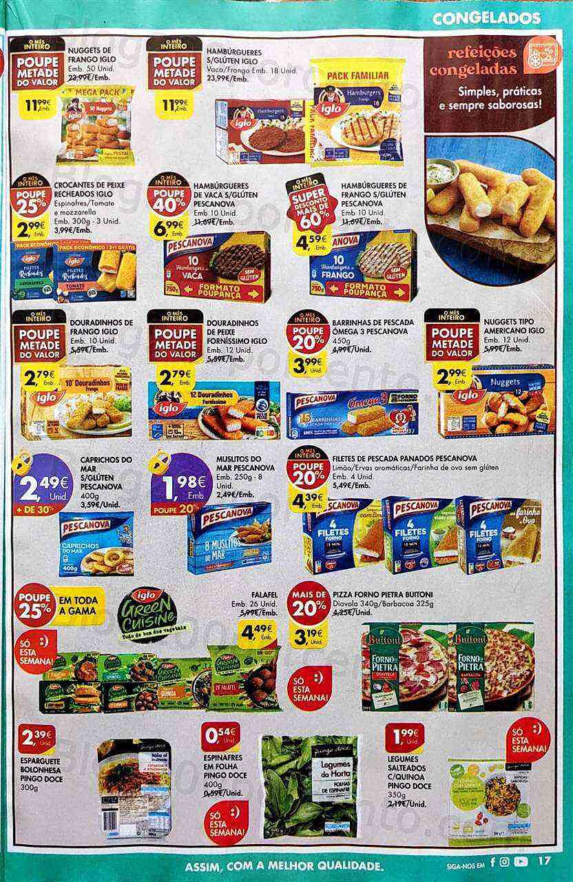 Antevisão Folheto PINGO DOCE Mercearia Promoções de 9 agosto a 15 agosto