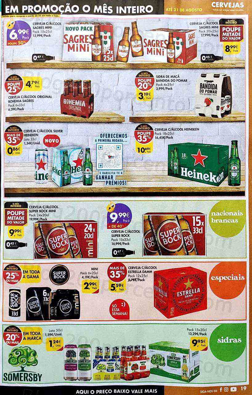 Antevisão Folheto PINGO DOCE Mercearia Promoções de 9 agosto a 15 agosto