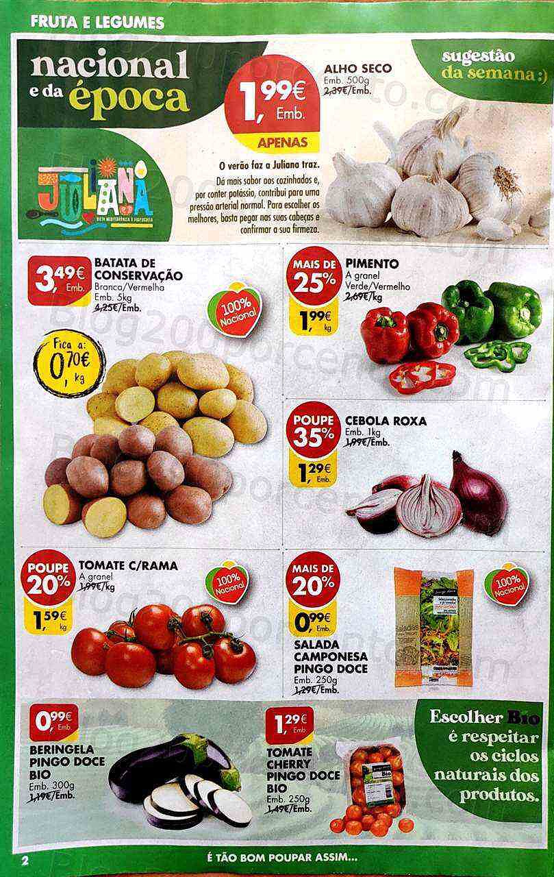 Antevisão Folheto PINGO DOCE Frescos Promoções de 9 agosto a 15 agosto