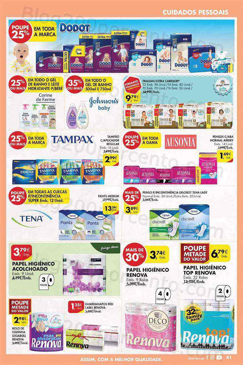 Antevisão Folheto PINGO DOCE Lojas Grandes Promoções de 9 a 15 agosto